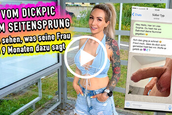 Vom Dickpic zum Seitensprung - Mal sehen, was seine Frau in 9 Monaten dazu sagt ab 25 Behaart Blond Frau-Mann Auto Silikon Fingern AO Creampie Blowjob DirtyTalk Nahaufnahme POV Doggystyle Missionar 