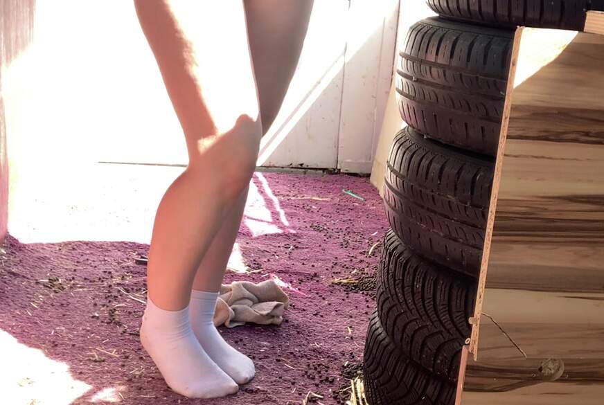 Bunnygirl99: S*******r auf mein Balkon g*****t