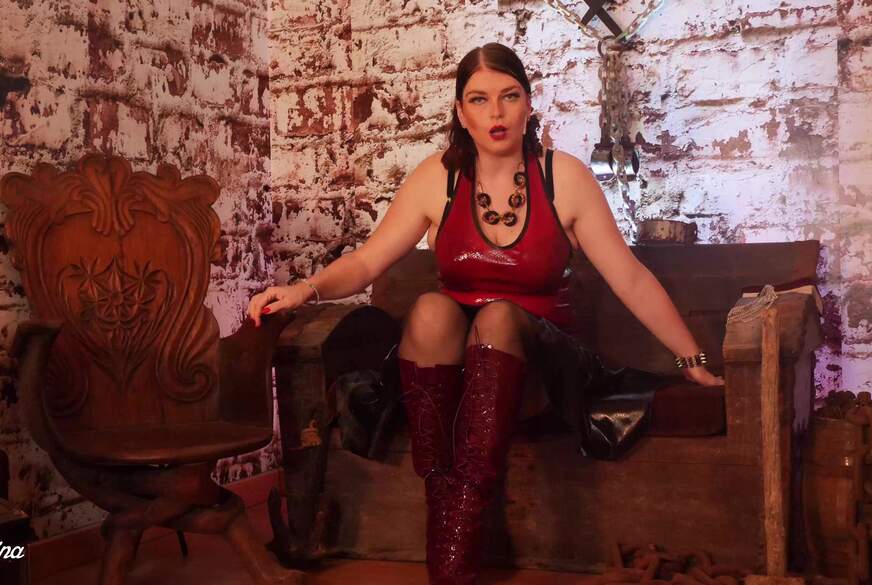 Schlucke dein S****a für die strenge Gouvernante von DominaJulina pic1