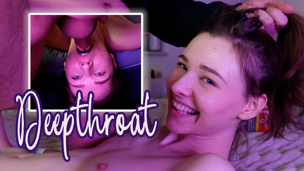 OMG! Meine Kehle wurde hart gefickt! So wurde meine Kehle noch nie gefickt! Gesehen habe ich es schon oft aber das es auch so geil ist und uff, wie weit der Schwanz rein geht, damit habe ich nicht gerechnet!