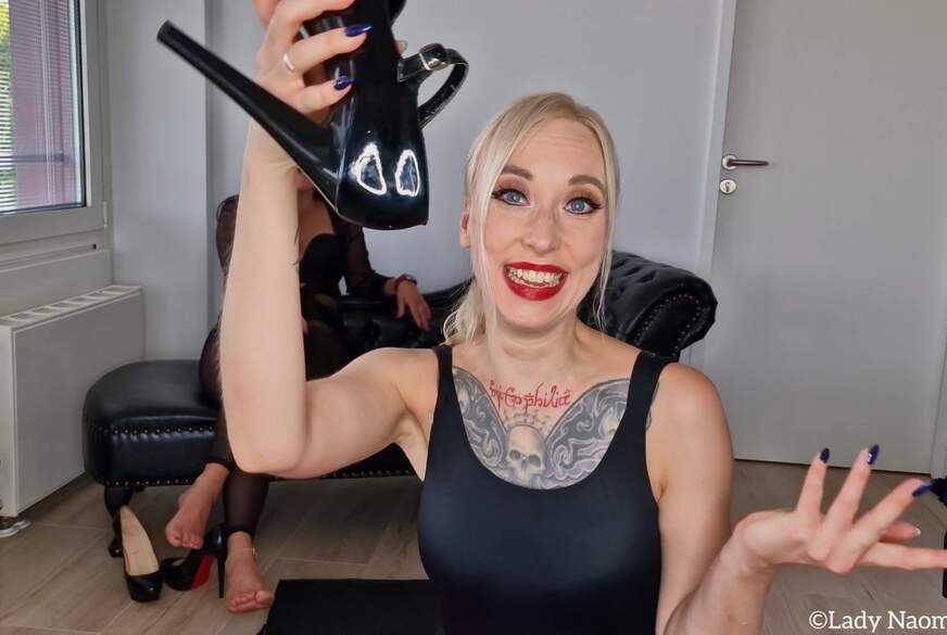 Lady-Naomi-Rouge: Fußschweiß EXTREM verkraftest du es