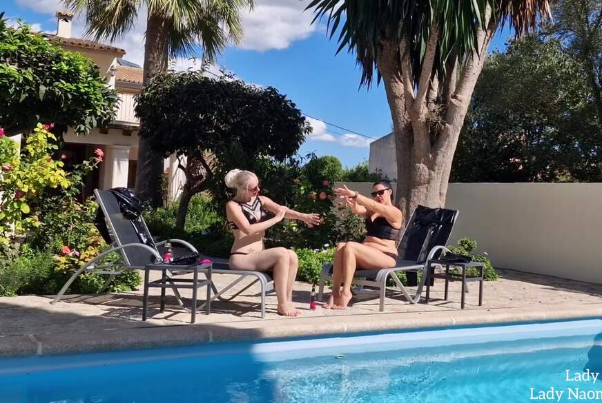 Lady-Naomi-Rouge: Der Pool-Voyeur 1