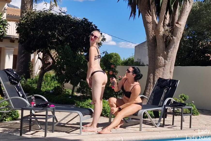 Lady-Naomi-Rouge: Der Pool-Voyeur 1
