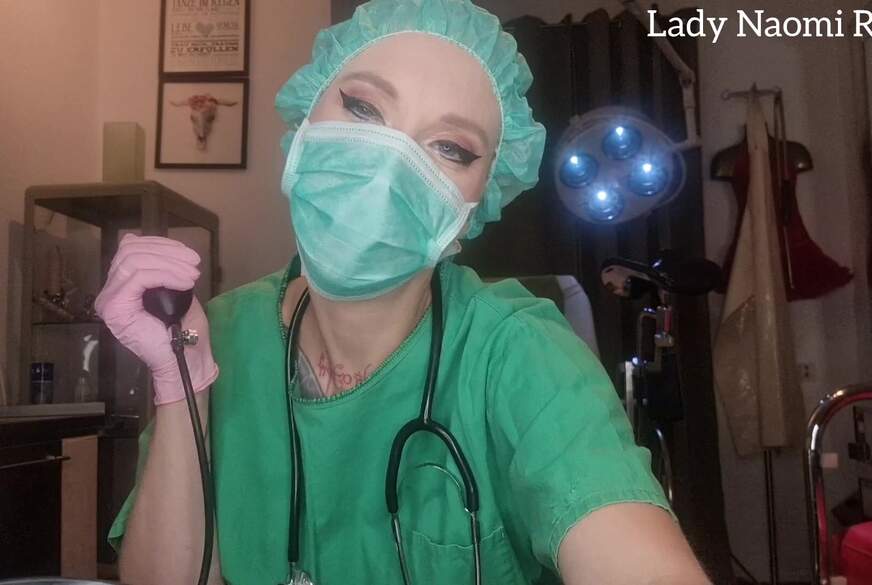 BIZARRKLINIK Medizinische Kontrolle der P*****s Atmung durch eine Gasmaske POV H*****b von Lady-Naomi-Rouge pic4