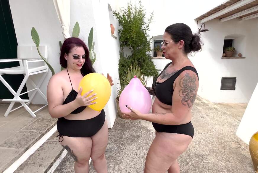 MelliniaStone: Passend zum Frühling. Kleine Ballon-Party mit meiner Freundin!!