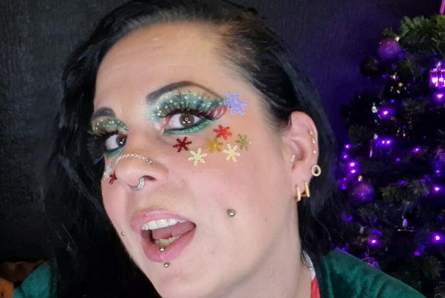 MelliniaStone: Weihnachtselfen B**wjob mit Dirtytalk und Countdown