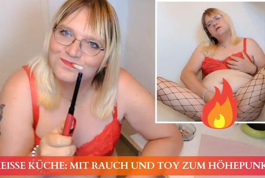 Heiße Küche - Mit Rauch und Spielzeug zum n**sen Höhepunkt von Anna-TS-123