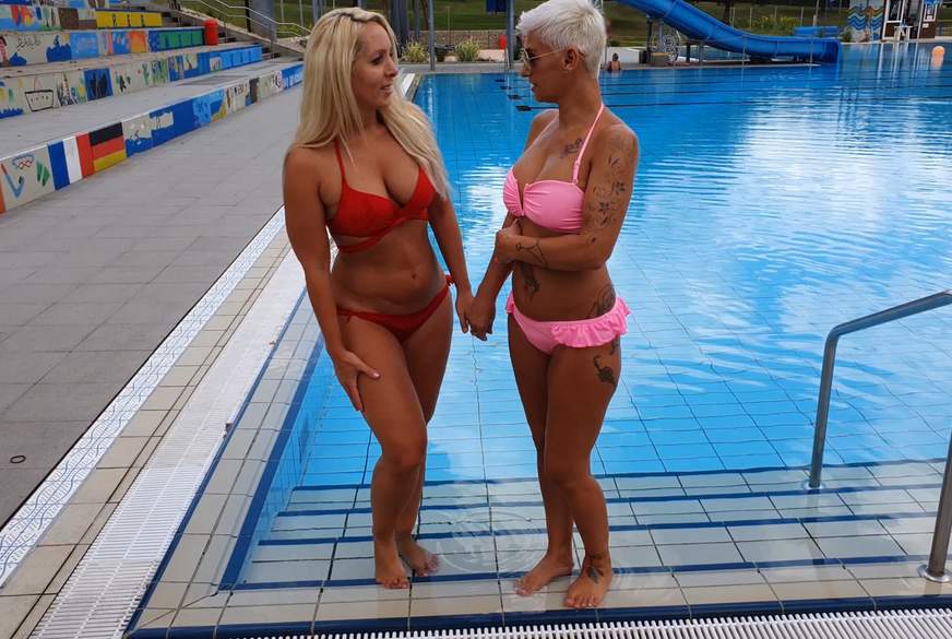 P*****se Action mitten im Freibad von AnnabelMassina