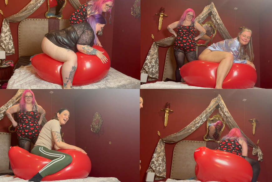 LiaLove88: Ballonreiten mit Julia, Lia, Pina und Abby