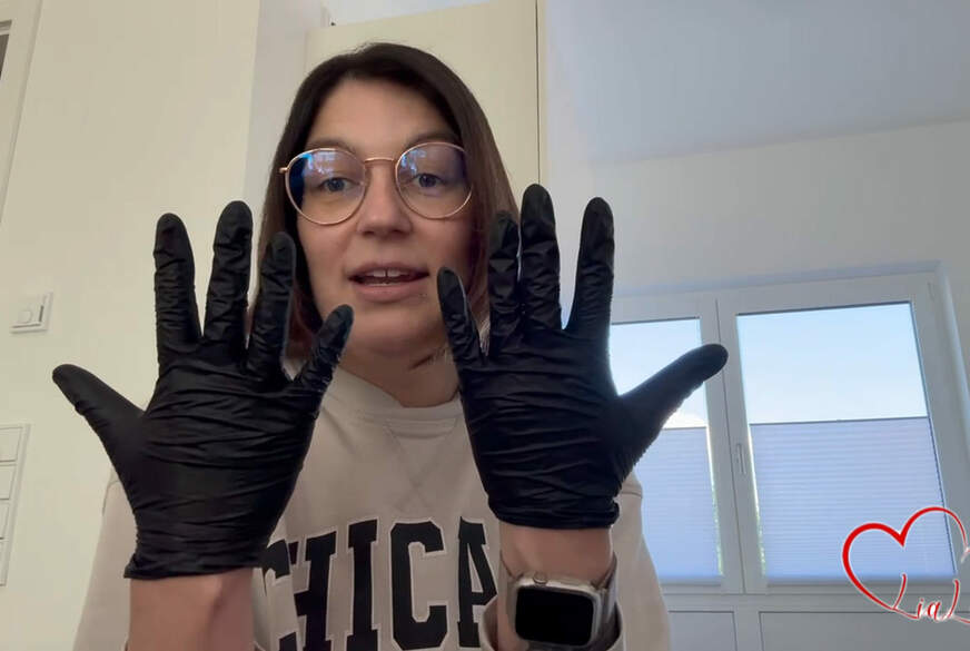 LiaLove88: Latex Handschuhe W***sanweisung für Loser