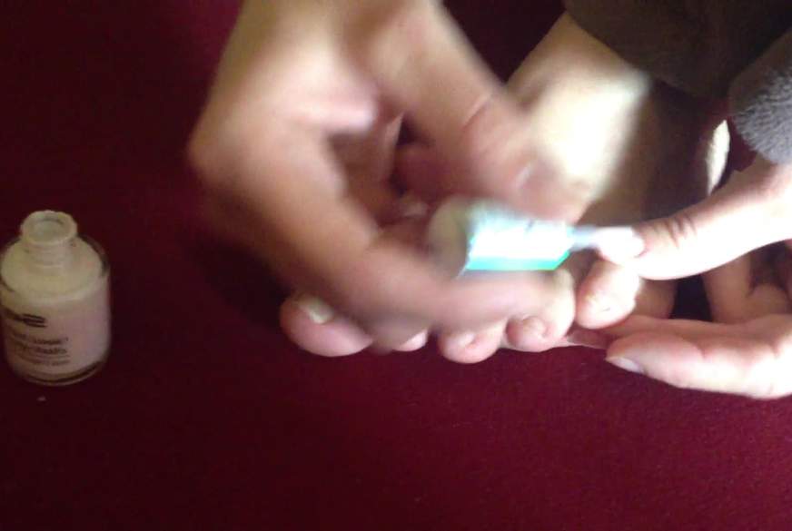 hairykittyx: Fußnägel lackert