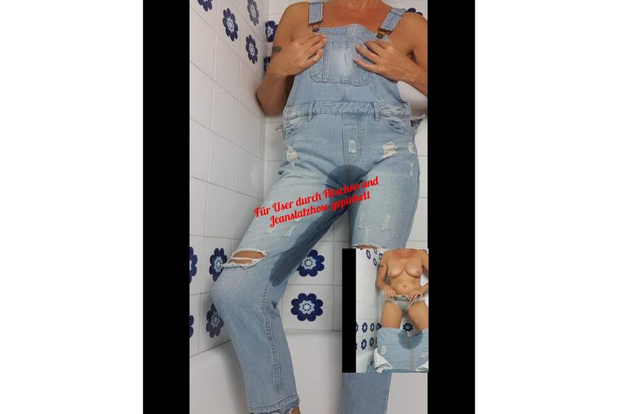 lyn: Für User durch Höschen und Jeanslatzhose gepinkelt