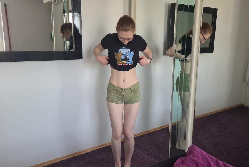 FinaFoxy_alt: Das erste Video in Unterwäsche OMG !!!! Mach ich das wirklich ???