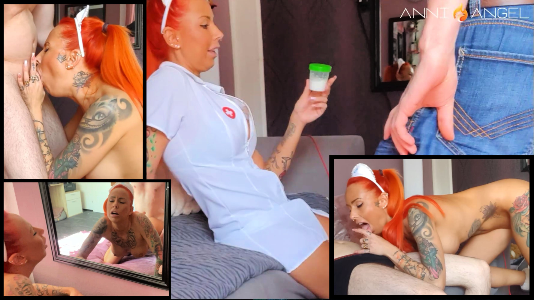 Sperma Pflegerin Anni zu Diensten ... Da hast du im Krankenhaus ja mal ganze Arbeit geleistet ... ich möchte natürlich nicht sagen, ich wäre so Spermageil, das ich dich einfach so zu mir nach Hause eingeladen habe ... aber naja, ich würde lügen, würde ich das Gegenteil behaupten xD Tja, manchmal sind wir Frauen halt auch Wichser haha xD ... also nach dem geilen Fick und deiner leckeren Portion Sahne im Krankenhaus konnte ich ja nicht anders, dich noch einmal zu mir nach Hause einzuladen hehe :D