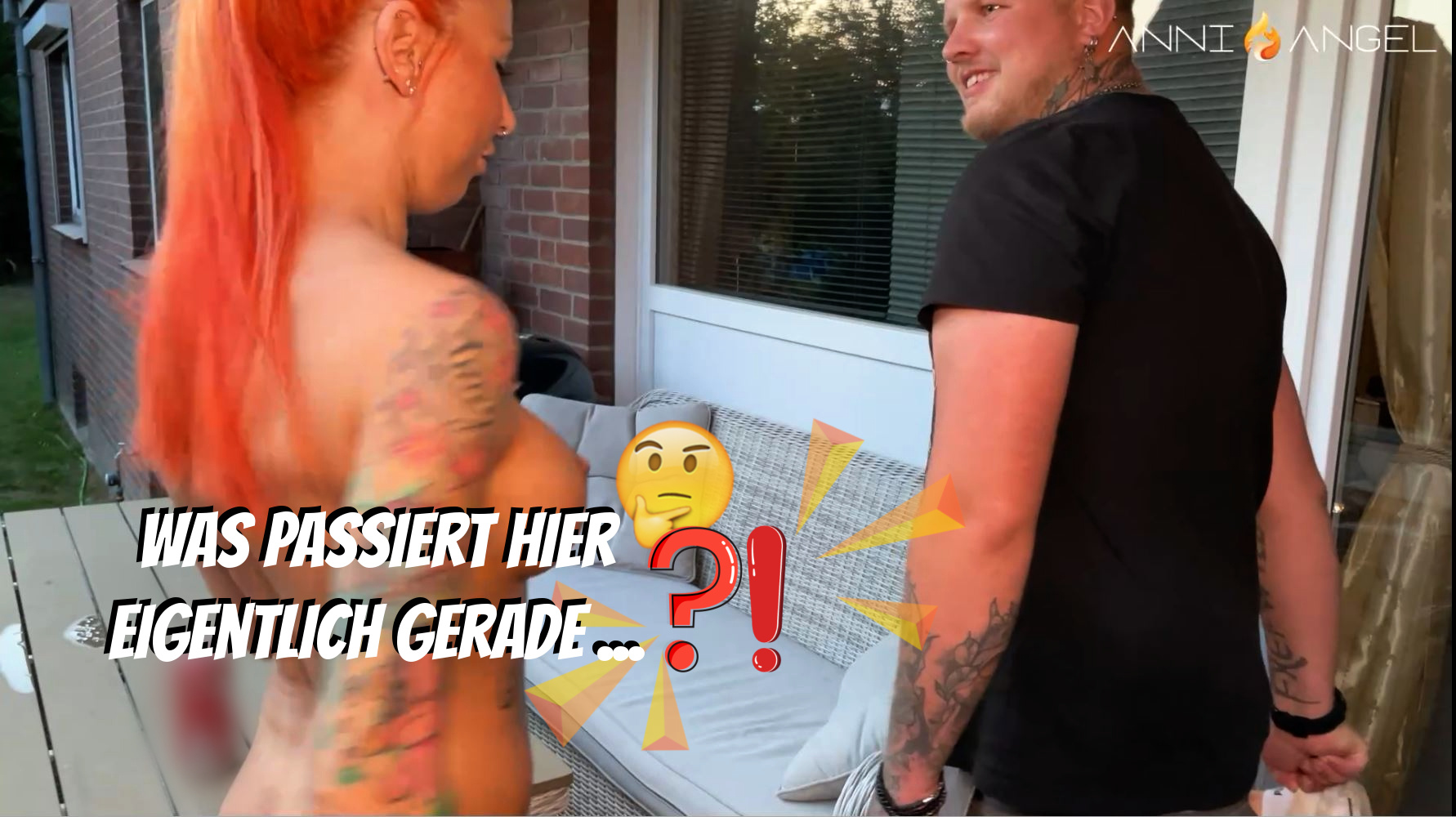 Fremd gefickt?! Kollege nutzt Situation schamlos aus !! Nach einer kleinen gemütlichen Abkühlung im Pool saß ich umwickelt in meinem Handtuch auf der Terrasse und rechnete eigentlich mit niemandem ... als auf einmal die Tür aufging, dachte ich natürlich zuerst an meinen Mann aber der war es nicht xD Sein Kollege stand auf einmal mit meinem Lieblingsgetränk in der Tür und baggerte mich mehr als offensiv an ... meine Zurückhaltung war relativ schnell vergessen als ich hörte, das mein Mann noch Überstunden machte ... nach einem kleinen BJ auf der Terrasse hielt ich es aber für sicherer, doch lieber rein zugehen, bevor die Nachbarn etwas spitz bekommen würden *G* Also landeten wir recht schnell im Ehebett und machten dort rum ... hört sich ja furchtbar an :O ... war es aber gar nicht  ;D Bei einem kleinen versauten Abenteuer bin ich natürlich sofort dabei ...  Natürlich blieb es nicht nur beim lutschen und wir trieben es geil ... einmal alle unsere Lieblingsstellungen durchgefickt lutschte ich den Saft direkt aus der Quelle ... b