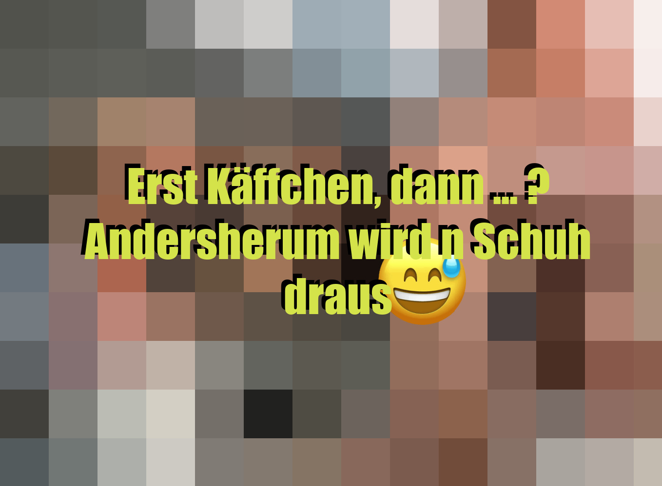 Da das Video Cover eigentlich genug aussagt, beschreibe ich dieses Video nicht explizit sondern \