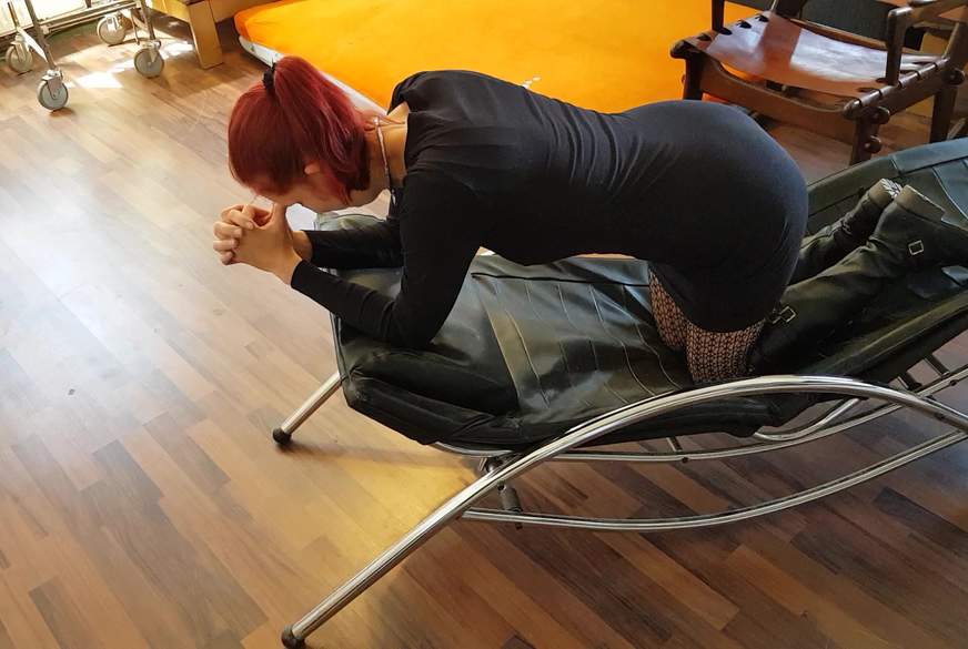 Dom-Paar: Luci darf während 2 Terminen ihre Maul F***e herhalten