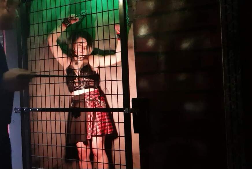 Emily ist im Stehkäfig Geparkt von Dom-Paar pic2