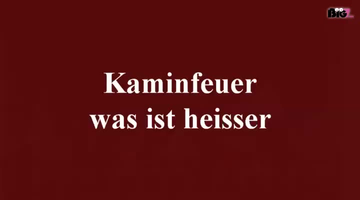 Userwunsch - Kaminfeuer.....was ist wohl heisser...