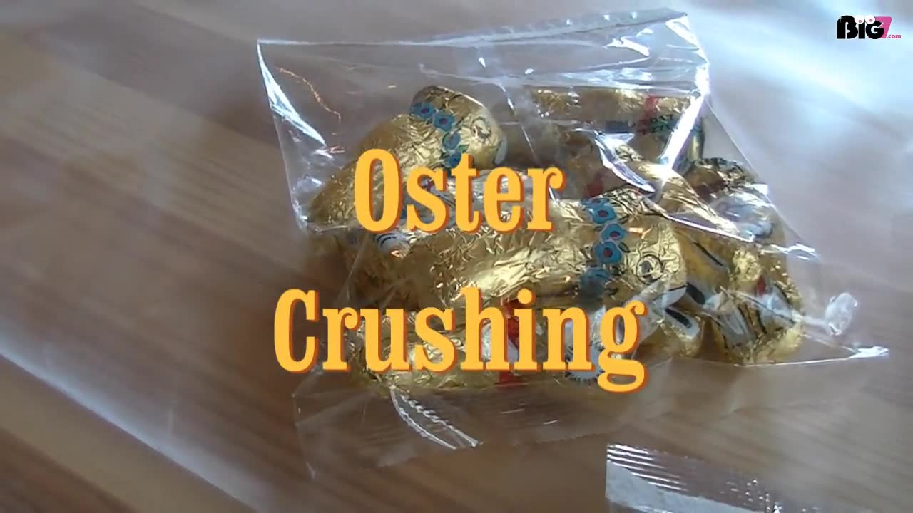so die ersten Oster Sachen sind da..also holte ich schon mal ein paar sachen um die geil zu crushen....komm und schau mir zu