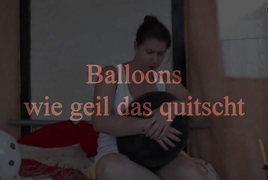 Ballons wie geil das quitscht von MegaTitten pic1