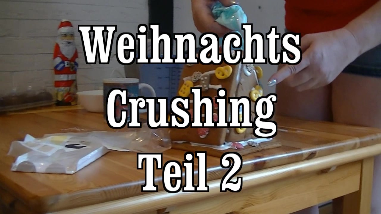 hier der 2. Teil...meines Videos Weihnachts-Crushing..hast Du schon mal einen rauchenden Weihnachtsmann gesehen..NEIN...dann komm und schau das Video...