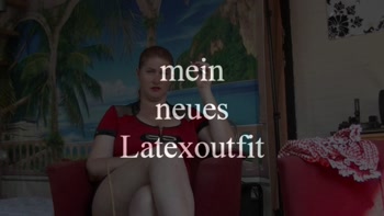 mein neues Latex Outfit