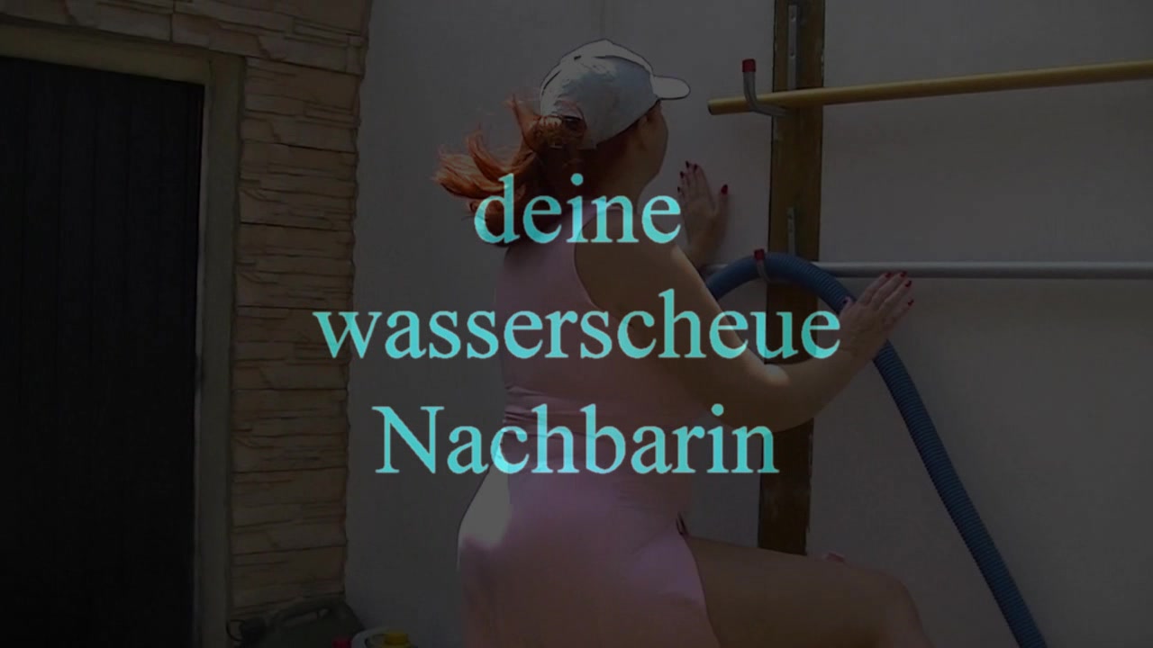 da stand ich im Hof...und mein Nachbar sagte nur..Wasser Marsch...OMG ist das kalt...sein Kommentar...uhii ein wasserscheues Luder