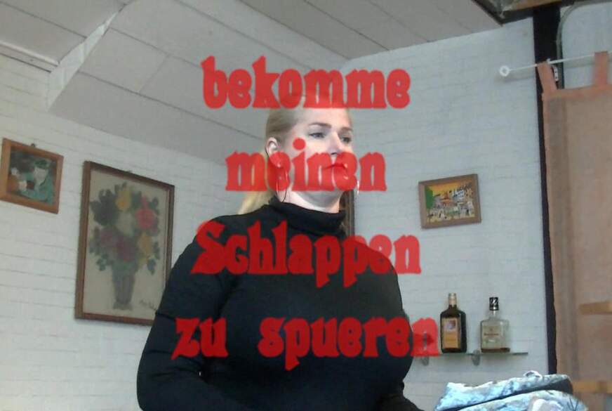 bekomme meinen Schlappen zu spüren von MegaTitten pic1