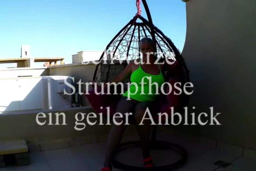 Schwarze Strumpfhose - ein geiler Anblick von MilfUlrike pic1