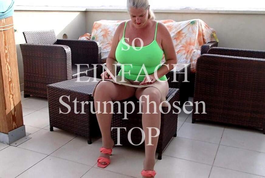 So einfach - Strumpfhosen Top von MilfUlrike pic1