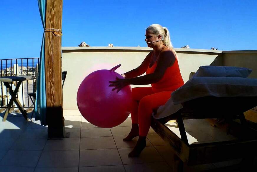 Ich liebe Rosa - mein GYM Ball von MegaTitten pic4