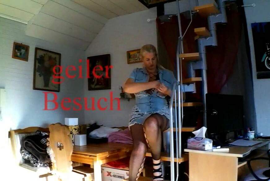 geiler Besuch von MilfUlrike
