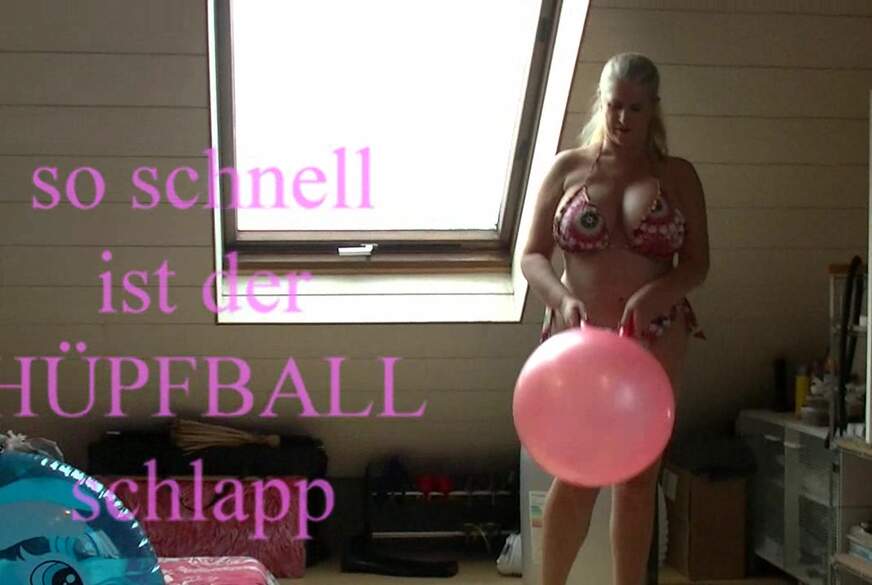 So schnell ist der hüpfball platt von MegaTitten pic1