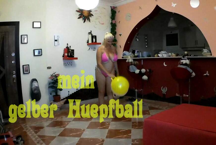 mein gelber Hüpfball von MilfUlrike