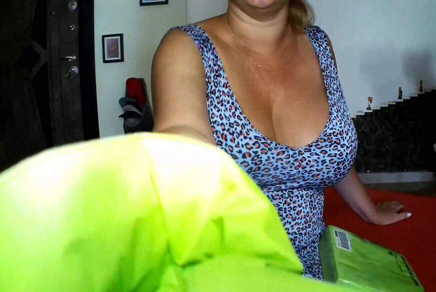 grüne Taschentücher zum reinw*****n von MilfUlrike pic4