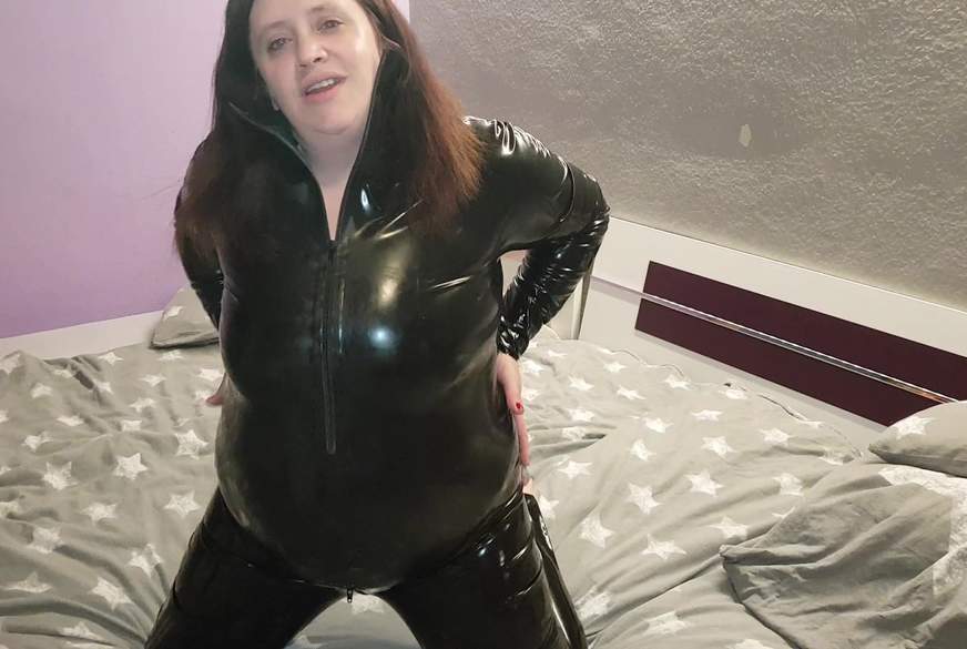 Mein neues Latex Catsuit von M**iJessy pic3