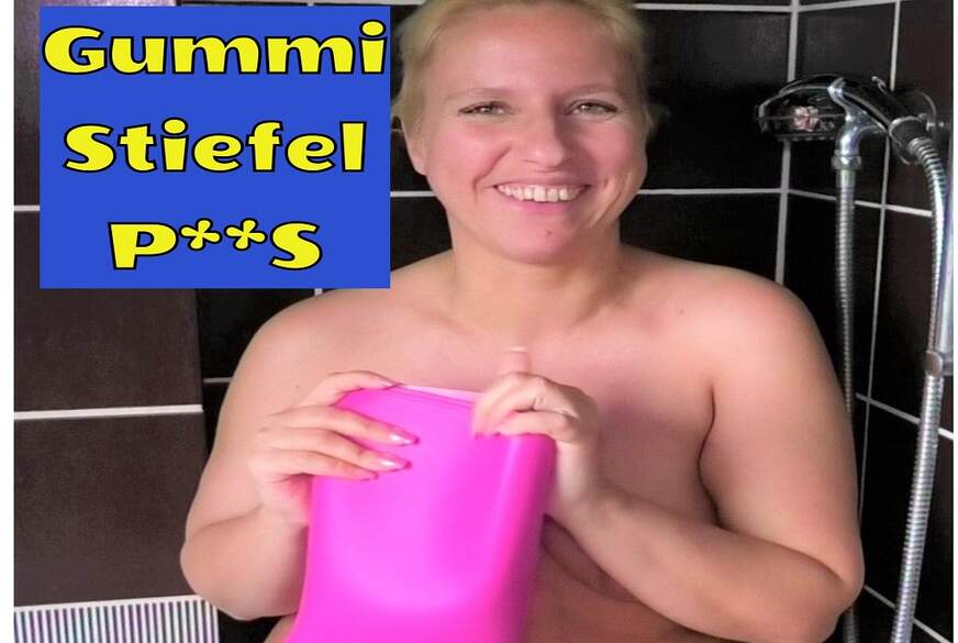Eva-Engel: Gummistiefel P**s