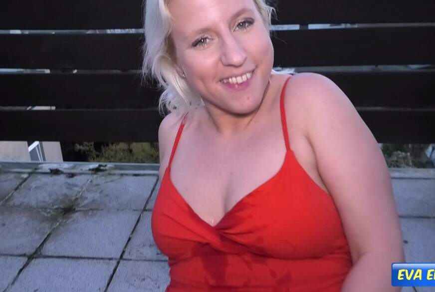 Eva-Engel: Treff ich oder nicht? Geil ins Glas g*****t