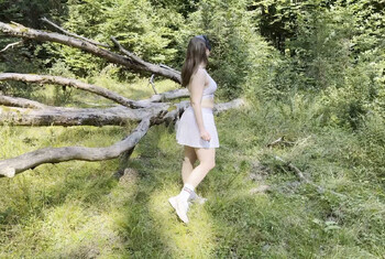 Wald Überraschung! Ich treffe unerwartet Wet-Wonder! Dann wird es s****zig!