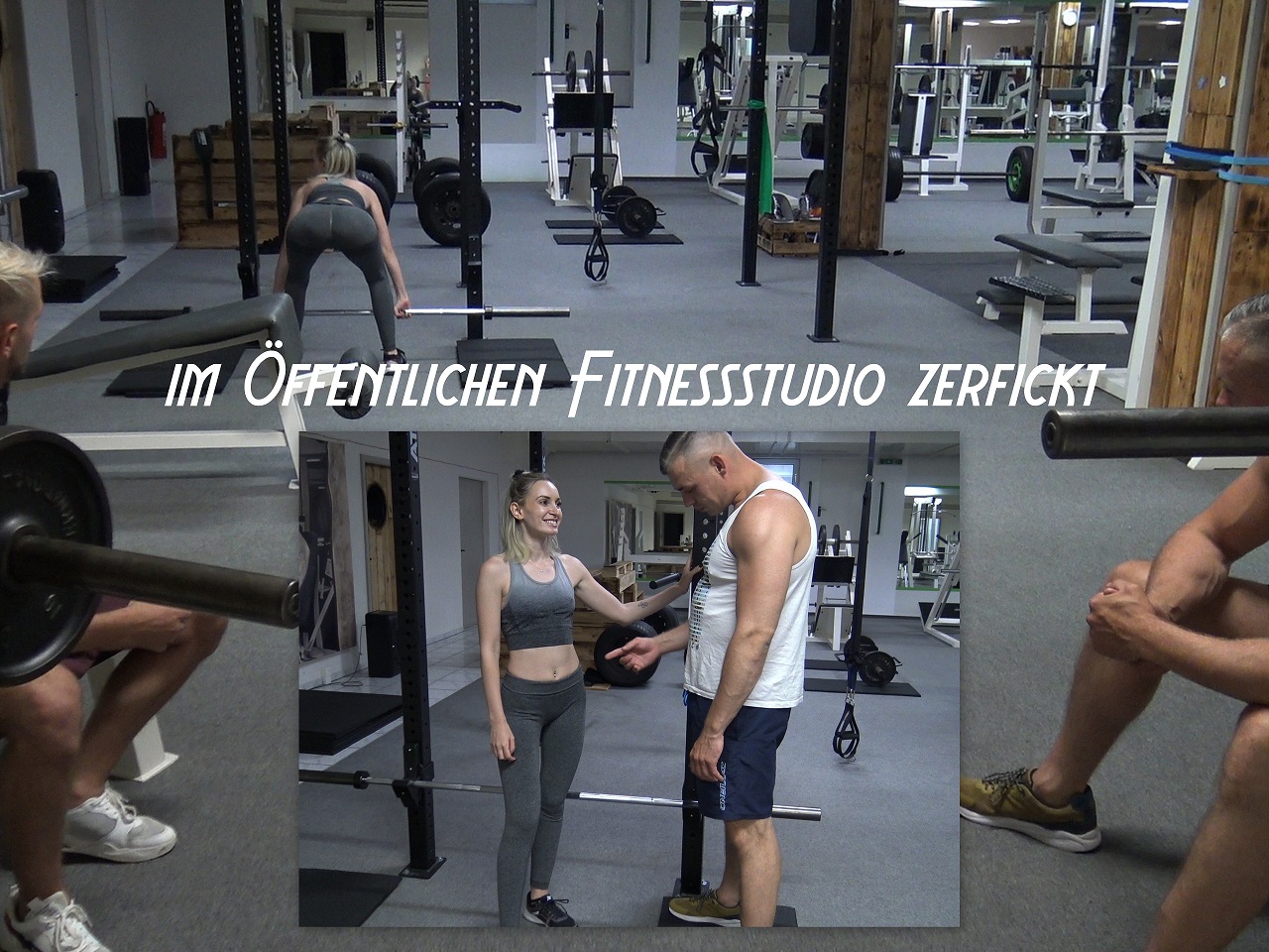 AUFNAHMERITUAL - im öffentlichen Fitnessstudio zerfickt Ich wollte einfach nur normal trainieren als mich plötzlich so ein Typ anspricht und meinte das es in diesem Fitnessstudio so eine Art Aufnahmeritual gibt und er es mir zeigen möchte. Ich war schon etwas skeptisch aber auf neugierig darauf was es ist. Also machte ich genau was er sagte und plötzlich hatte ich seinen Schwanz in meinem Mund. OMG...das ist ja mal ein geiles Ritual! Das machte mich dann doch schon scharf. Nachdem ich seinen Schwanz geil geblasen hatte, fickte er mich knallhart in geilen Stellungen und ohne Gnade durch. So wurde ich noch nie gevögelt. Es war so geil und am Ende spritze er dann seine mega Spermaladung auf meinen Bauch. Ich bin gespannt was kommt wenn ich schon 1 Monat dort trainiere, ob es dann irgendein Spezial gibt?