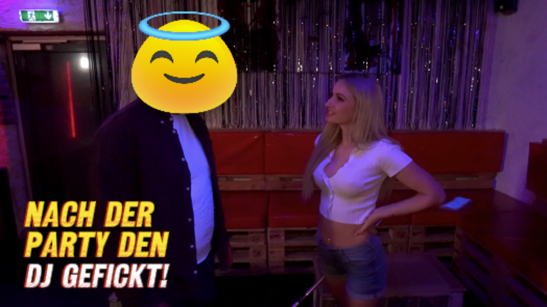 Nach der Party den DJ gefickt! Nach der Party ist vor der Party. Ich war gerade am Aufräumen und da sprach mich der DJ an, also bumsten wir noch ein Runde.