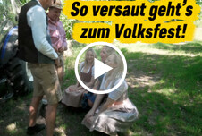 So versaut gehts zum Volksfest! Milfs Blond Gruppensex Natur Silikon Fingern Masturbieren AO Ausgenutzt Fremder Blowjob Cumshot Deepthroat Lustig Nahaufnahme Doggystyle Reiten Outdoor Extremes Stöhnen Eier lecken Körperbesamung 