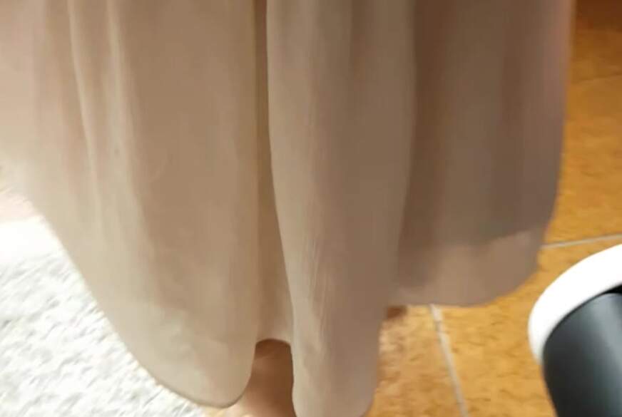 Sexyhoeschen95: weißes kleid outdoor