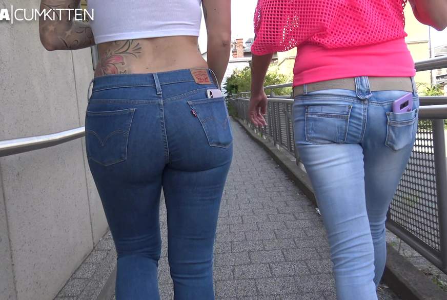 JEANS 2x nacheinander V*********t - Ständige Notdurft in der Öffentlichkeit von Lara-CumKitten pic1