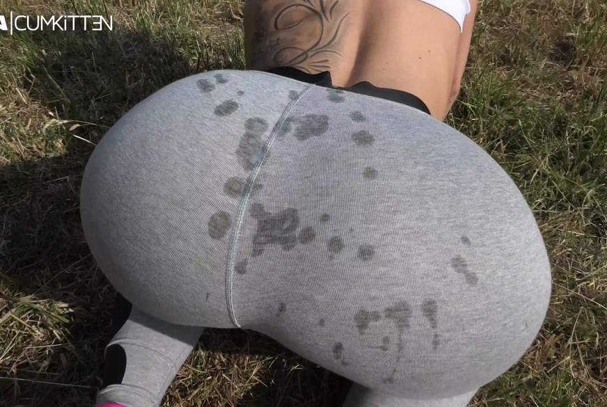 Notgeile F**ks******e - BUBBLE B**t beim joggen v***********t von Lara-CumKitten pic4