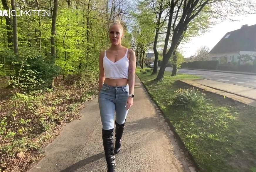 Massiver JEANS UND STIEFEL P**s - Extrem durchnässt zum Orgsamus g*****t von Lara-CumKitten pic1