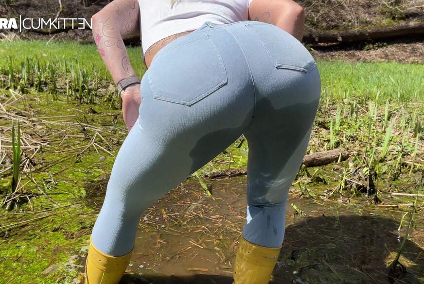 JEANS P**s im S*****m - N**ser Spass in GUMMISTIEFELN von Lara-c*******n pic3