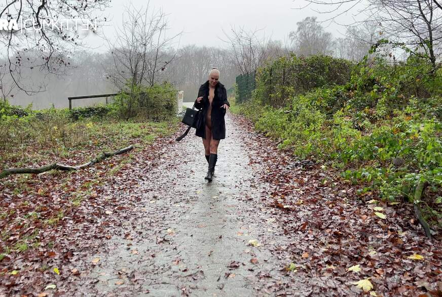 Public Natursekt Flut - D***y P**s mit A**l Plug von Lara-CumKitten pic1