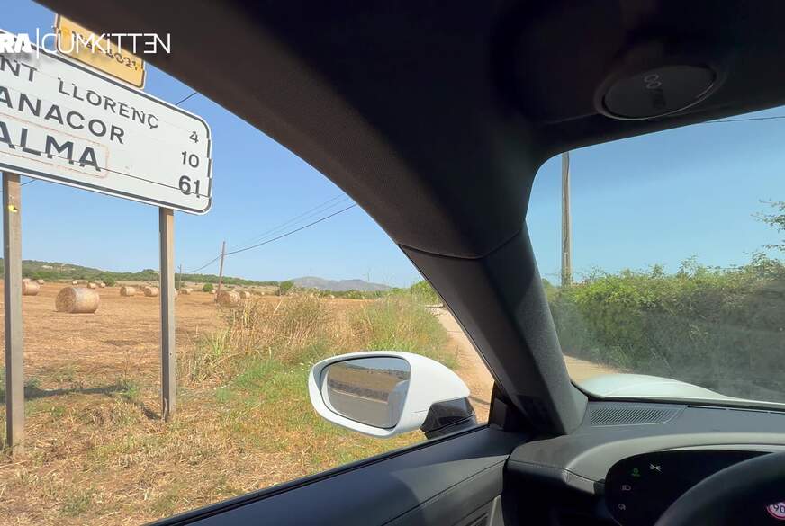 Lara-CumKitten: Ist das DREIST?  Er verfährt sich, ich s***e ihn aus - ALLES GESCHLUCKT